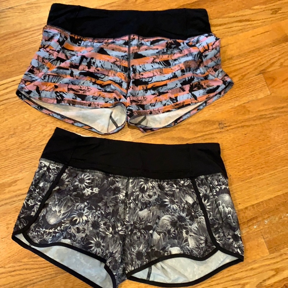 Lululemon speed up shorts. Size 6.